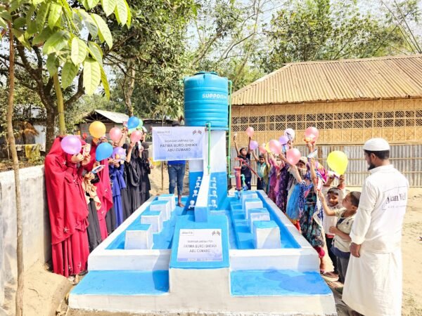 Water Well With Electric Pump + Tank For A Mosque/School