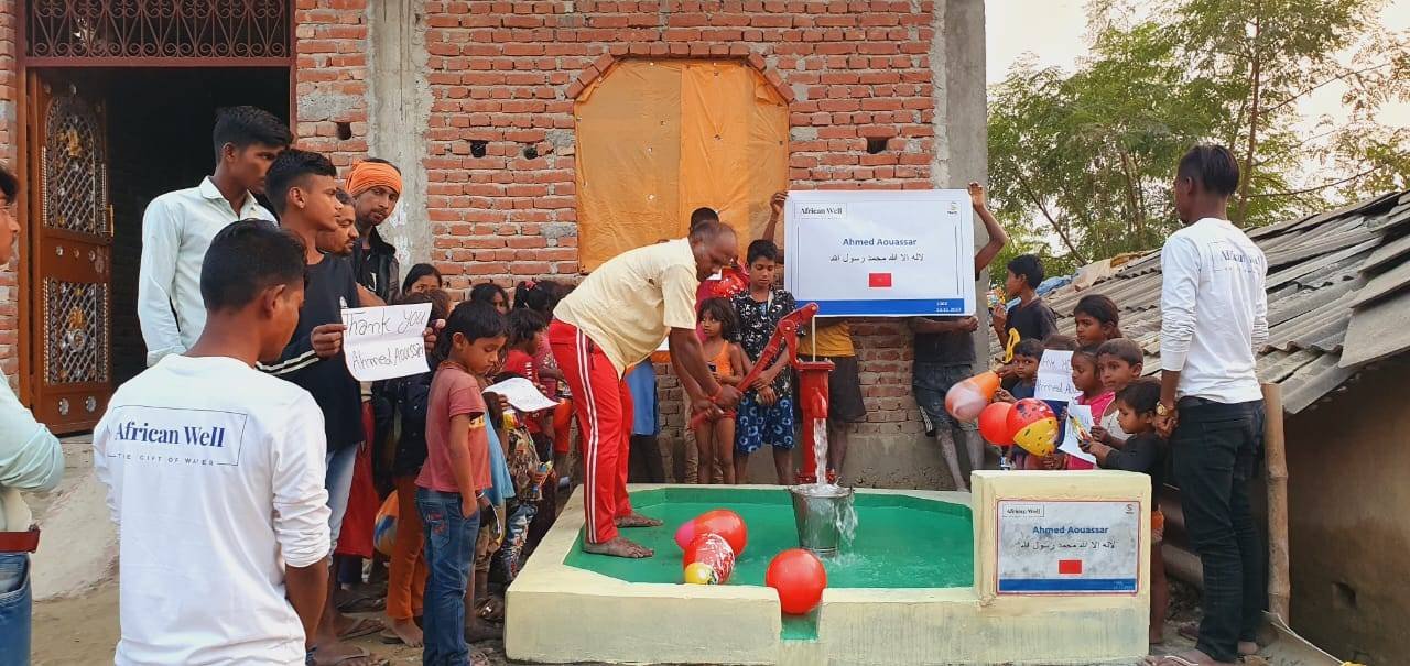 Water Well With Handpump