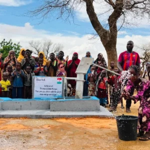 Water Well With Handpump