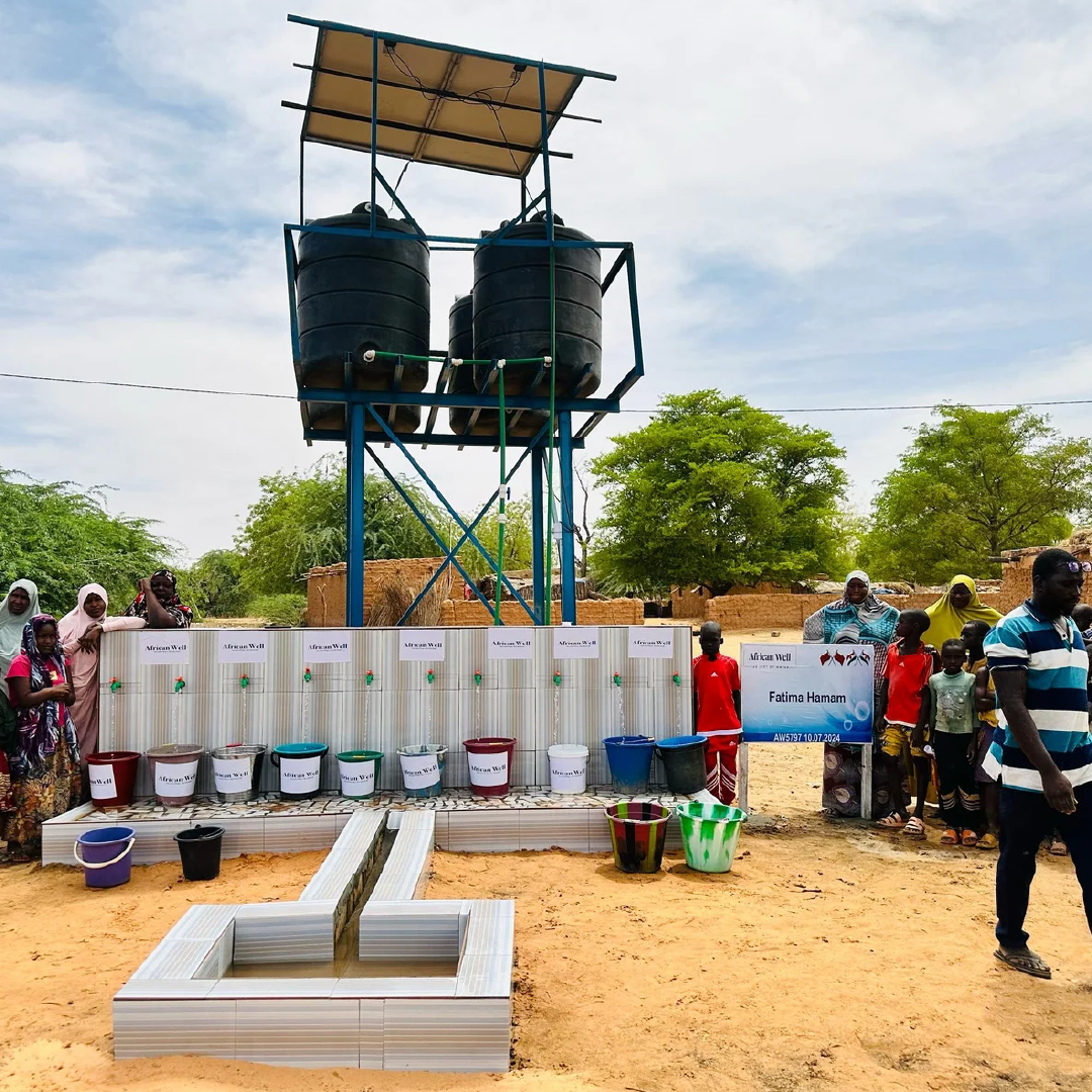 Water Well with Electric Pump & Tanks 2 Villages