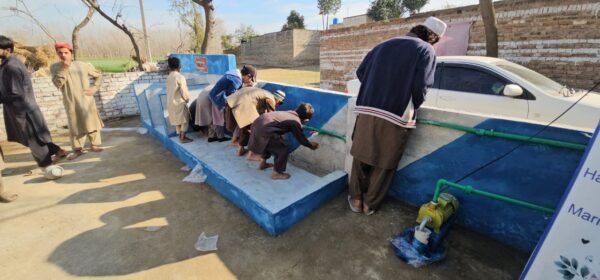 Pakistan Water Well With Electric Pump + Tank For A Mosque/School - Image 9